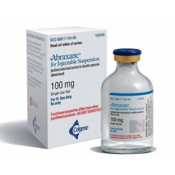 Abraxane 100 mg intravenous suspension